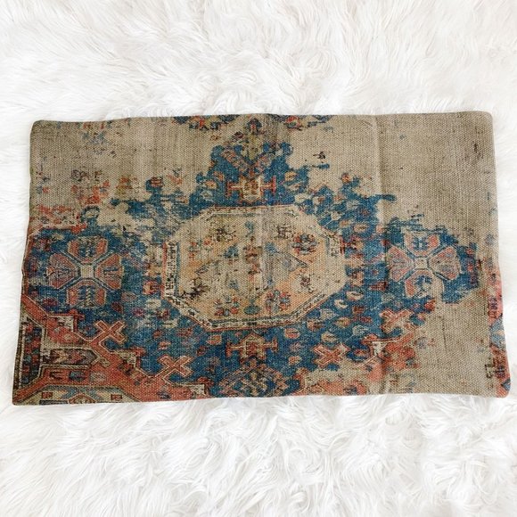 Pottery Barn Accents Pottery Barn Navin Printed Lumbar Linen Pillow